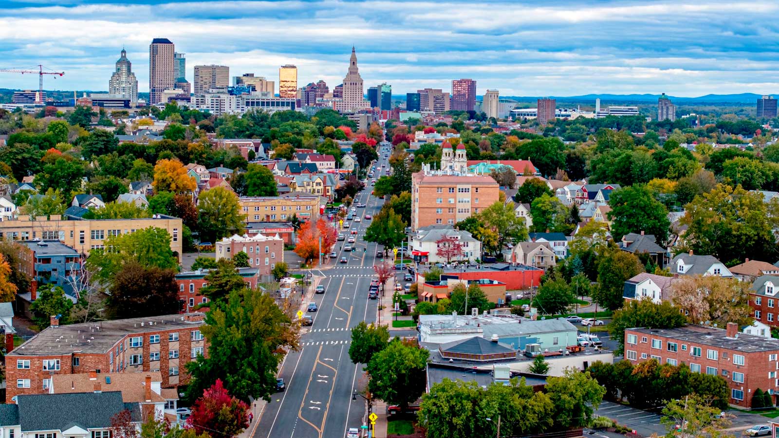 Connecticut skyline